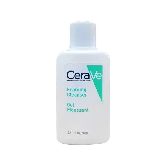 CERAVE FOAMING CLEANSER TRAVEL SIZE 20ML