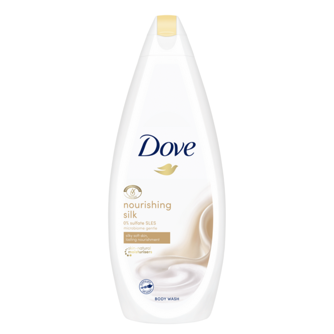 DOVE NOURISHING SILK BODY WASH 750ML