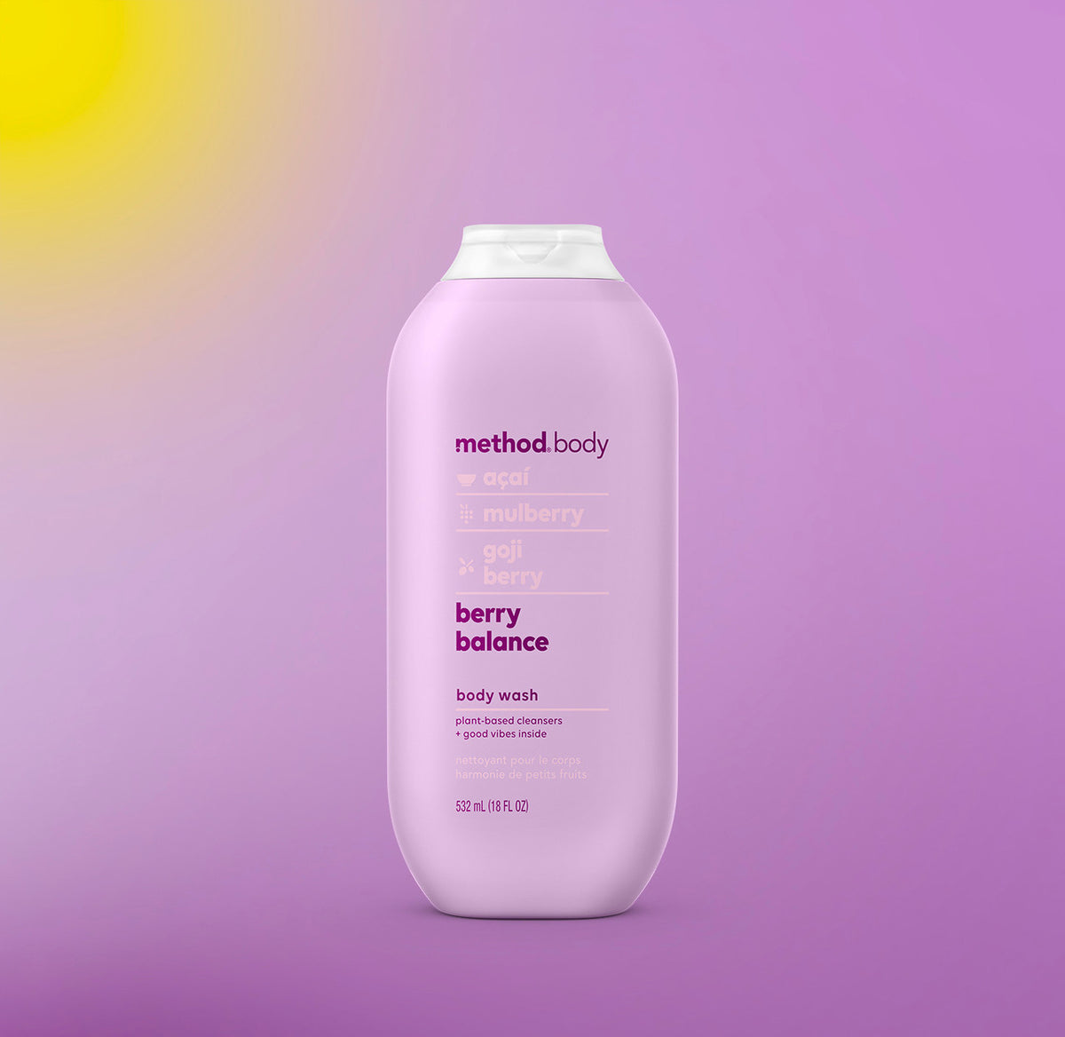 METHOD BERRY BALANCE BODY WASH - 532ML