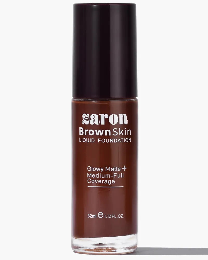 ZARON BROWN SKIN LIQUID FOUNDATION - DUSK