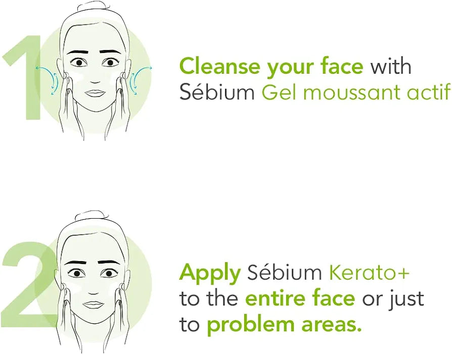 BIODERMA SEBIUM KERATO+ ACNE TREATMENT GEL CREAM