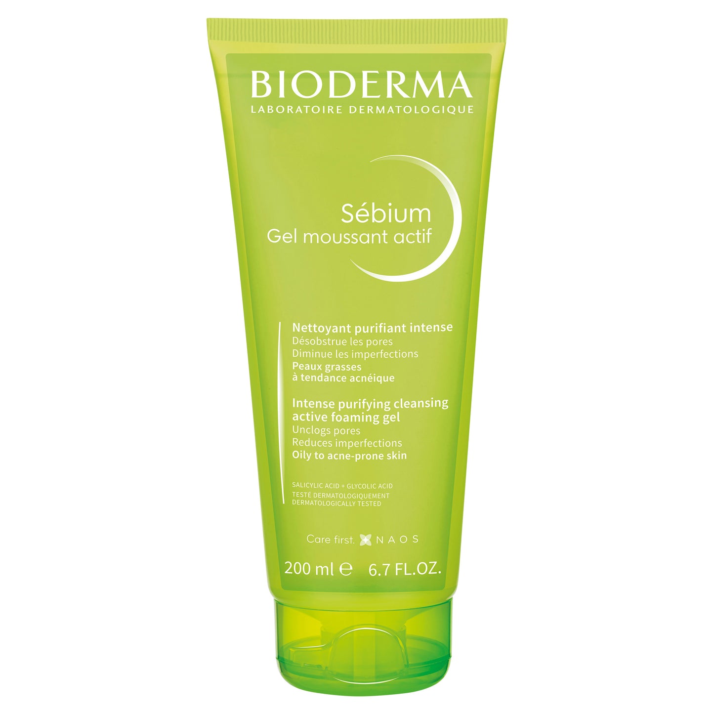 BIODERMA SEBIUM GEL MOUSSANT ACTIF FOAMING GEL CLEANSER 200ML