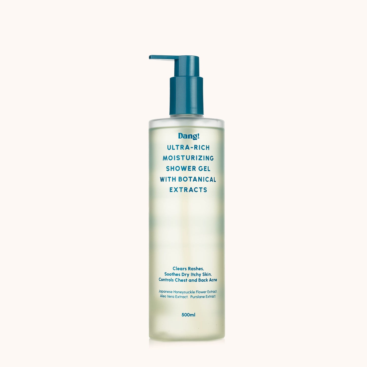 DANG! ULTRA-RICH MOISTURIZING SHOWER GEL WITH BOTANICAL EXTRACTS - 500ML