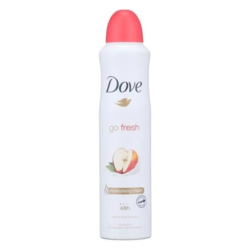 DOVE DEODORANT SPRAY APPLE AND WHITE TEA ANTIPERSPIRANT