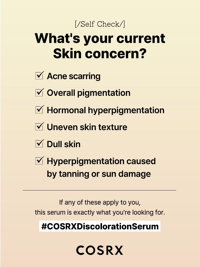 COSRX ALPHA ARBURIN DISCOLORATION SERUM