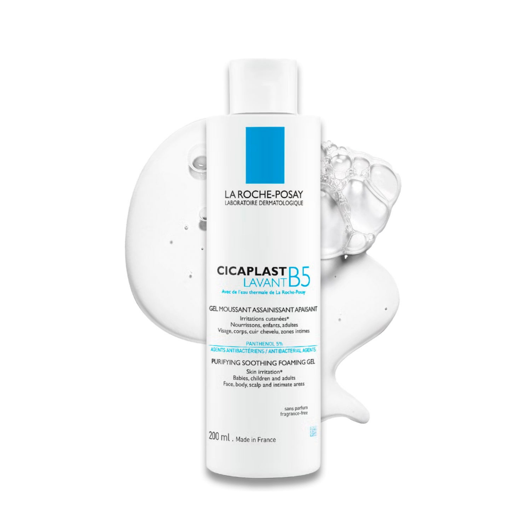 LA ROCHE POSAY LAVANT B5
PURIFYING SOOTHING FOAMING GEL CLEANSER - 200ML