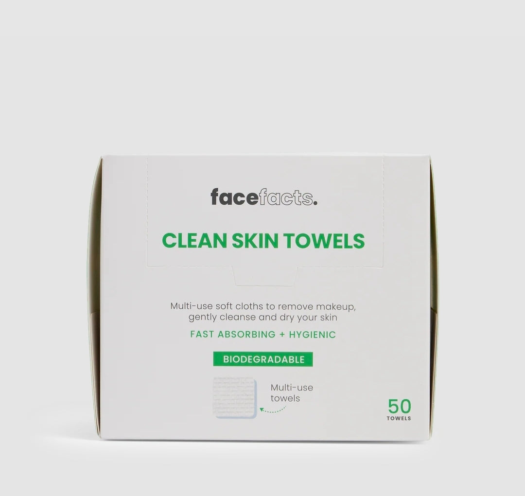 FACE FACTS CLEAN SKIN TOWELS - 50 Towels