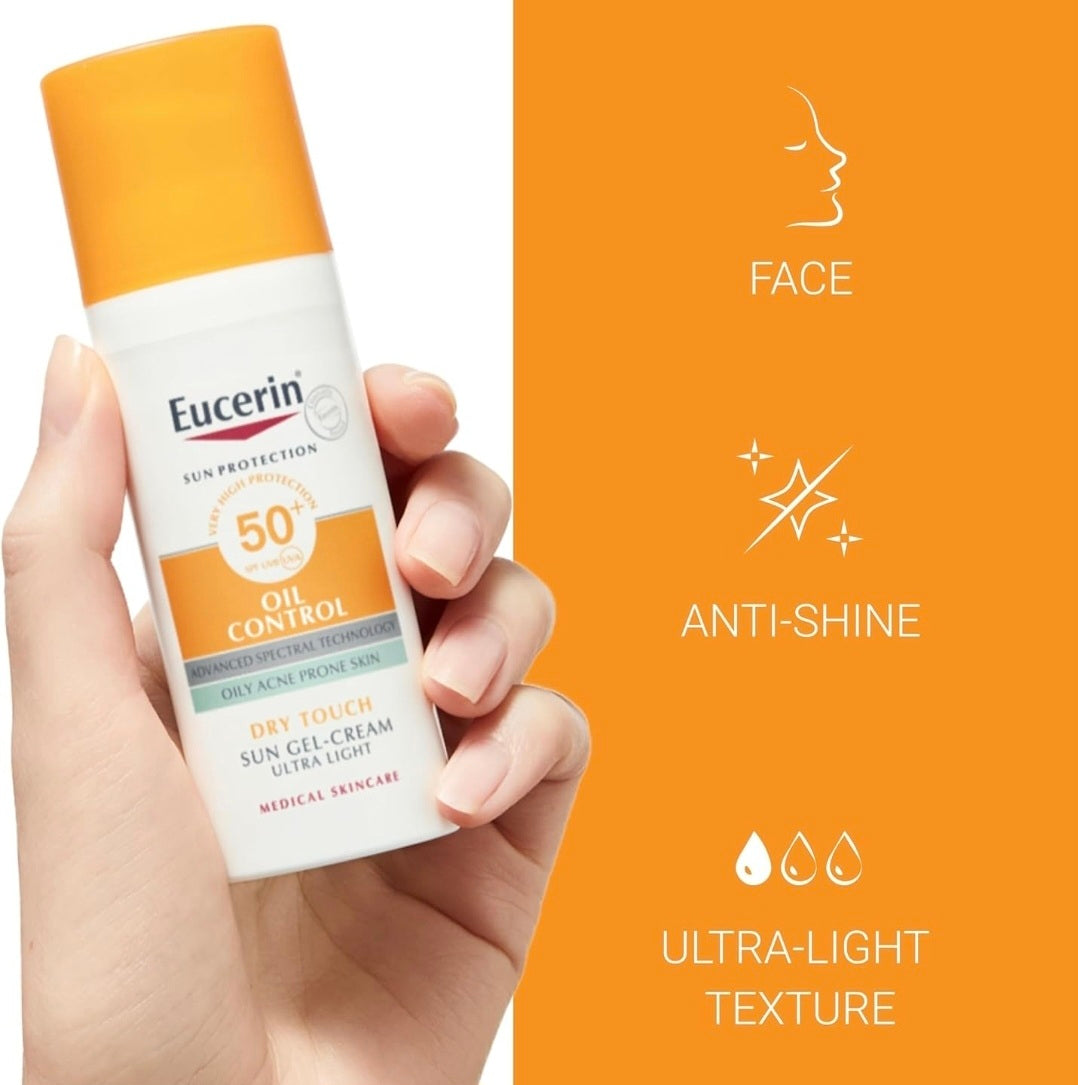 EUCERIN OIL CONTROL SUN GEL-CREAM SPF 50+
