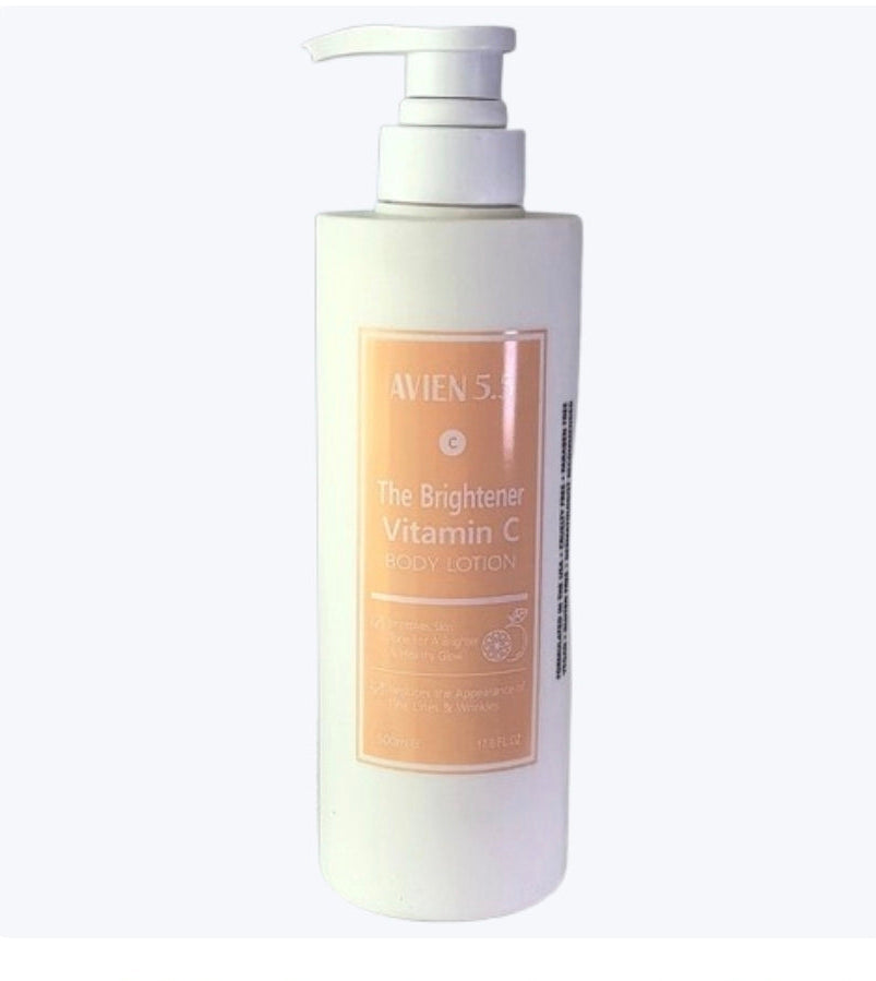 AVIEN 5.5 BRIGHTENER VITAMIN C BODY LOTION 500ML
