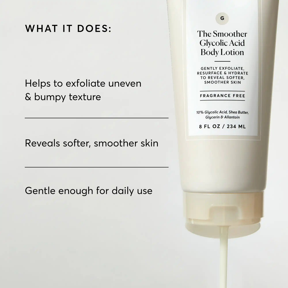 NATURIUM THE SMOOTHER GLYCOLIC ACID BODY LOTION
