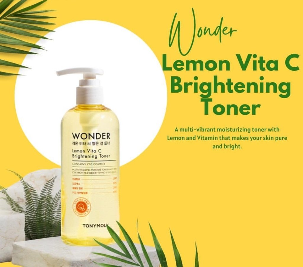 TONYMOLY WONDER WONDER LEMON VITA C TONER - 500ML