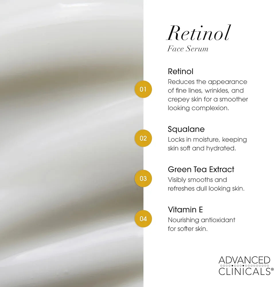 ADVANCED CLINICALS RETINOL SERUM