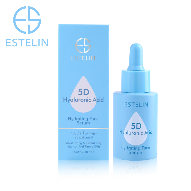ESTELIN 5D HYALURONIC ACID HYDRATING FACE SERUM 30ML