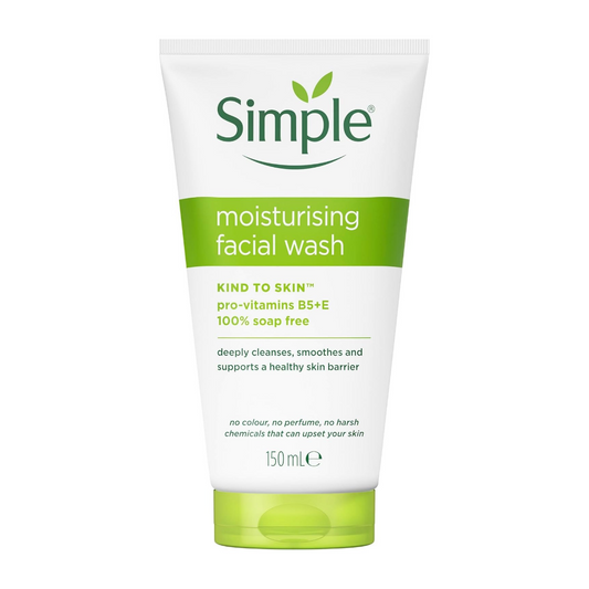 SIMPLE MOISTURIZING FACIAL WASH 150ML