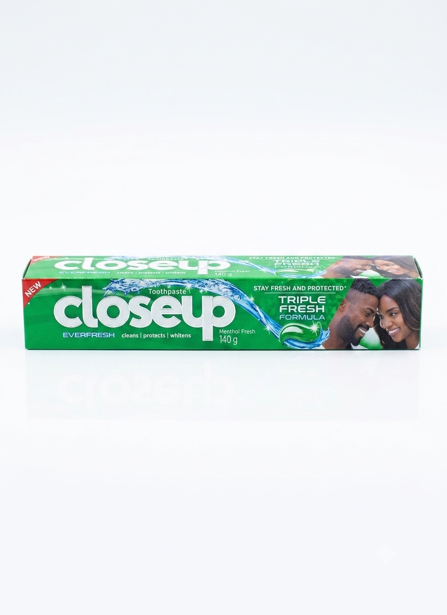 CLOSEUP TRIPLE FRESH TOOTHPASTE - 140g