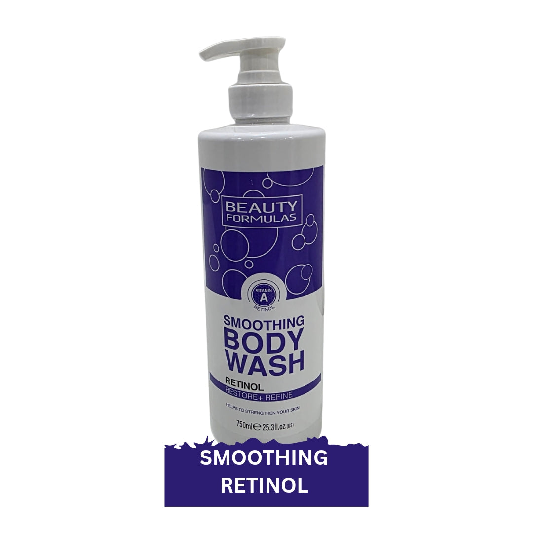 BEAUTY FORMULAS RETINOL SMOOTHING BODY WASH - 750ML