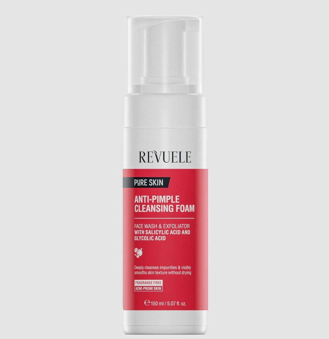 REVUELE ANTI-PIMPLE CLEANSING FOAM