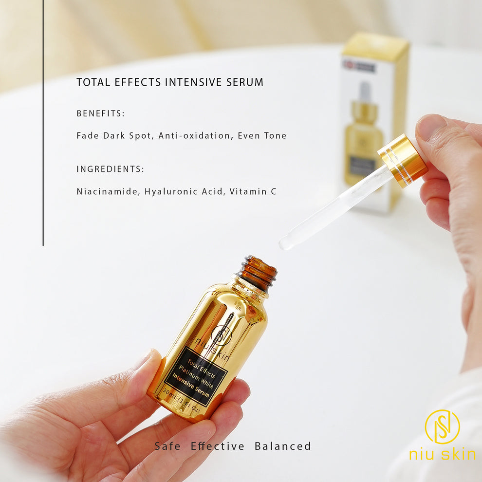 NIU SKIN INTENSIVE SERUM - NIACINAMIDE, VITAMIN C & HYALURONIC ACID