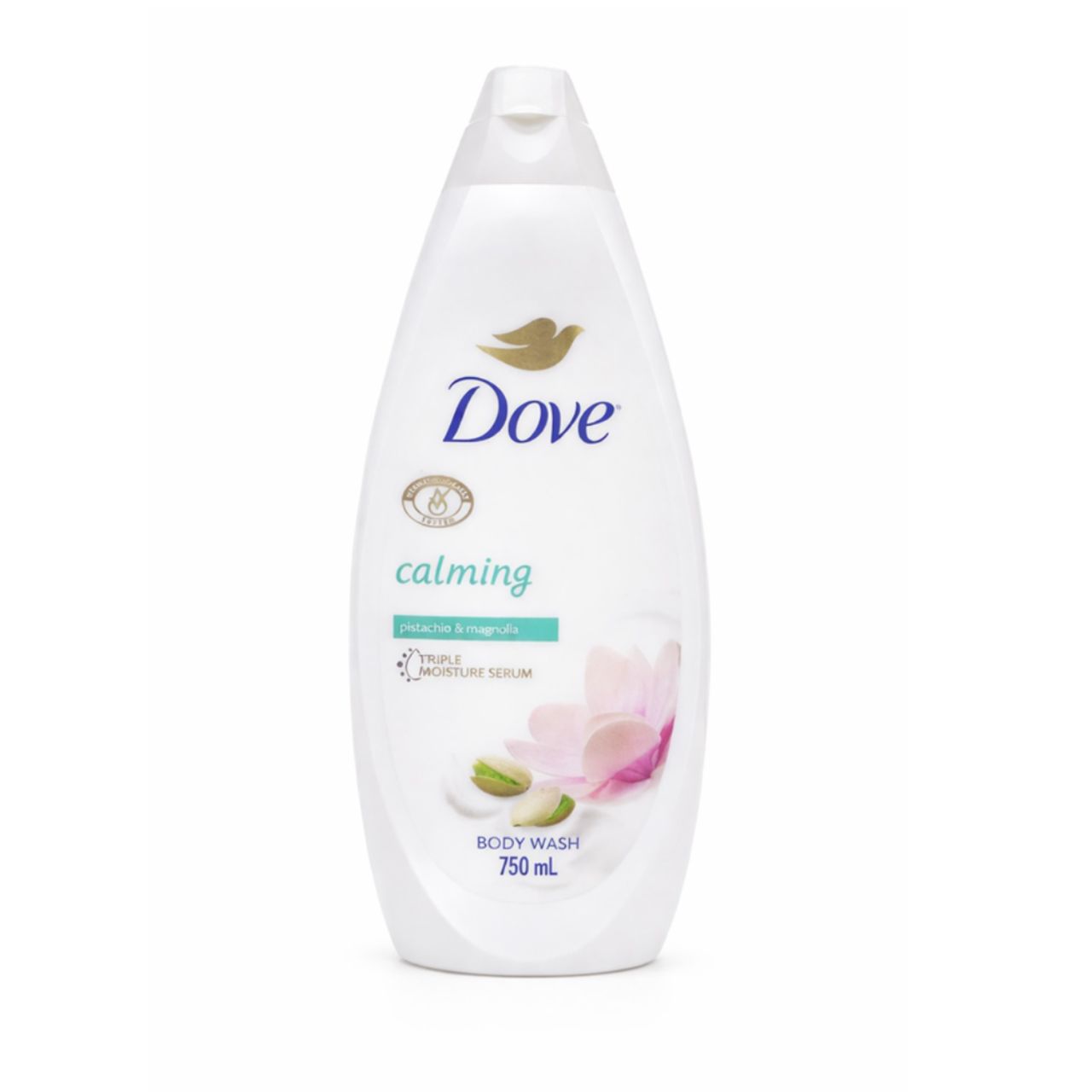 DOVE CALMING PISTACHIO & MAGNOLIA BODY WASH 750ML