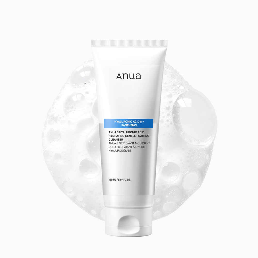ANUA 8 HYALURONIC ACID HYDRATING GENTLE FOAMING CLEANSER