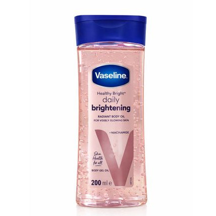 VASELINE DAILY BRIGHTENING RADIANT BODY OIL WITH NIACINAMIDE- 200ML