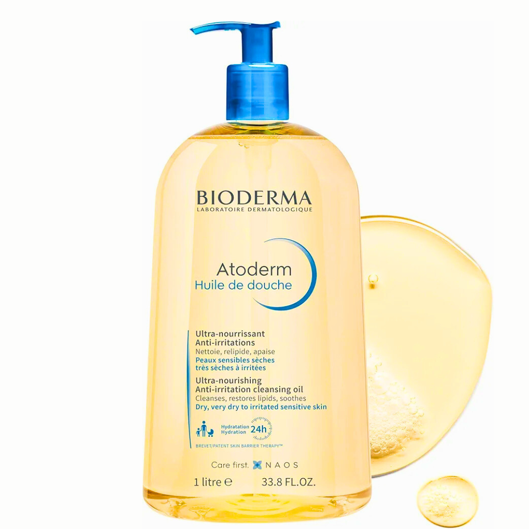 BIODERMA ATODERM SHOWER OIL/BODY WASH- 1Litre