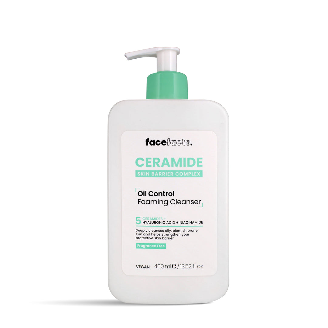 FACE FACTS CERAMIDE OIL CONTROL FOAMING CLEANSER