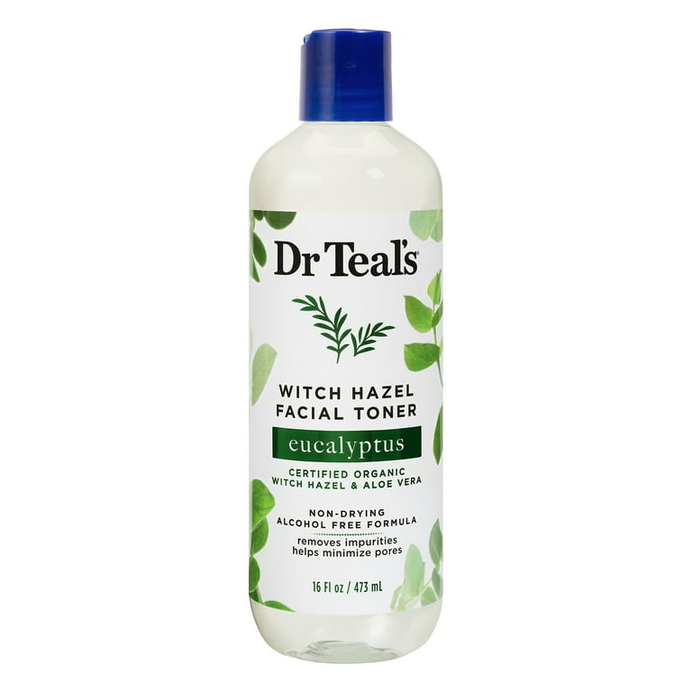 DR TEAL’S EUCALYPTUS WITCH HAZEL FACIAL TONER- 473ML