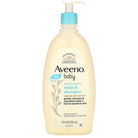 AVEENO BABY DAILY MOISTURE WASH & SHAMPOO