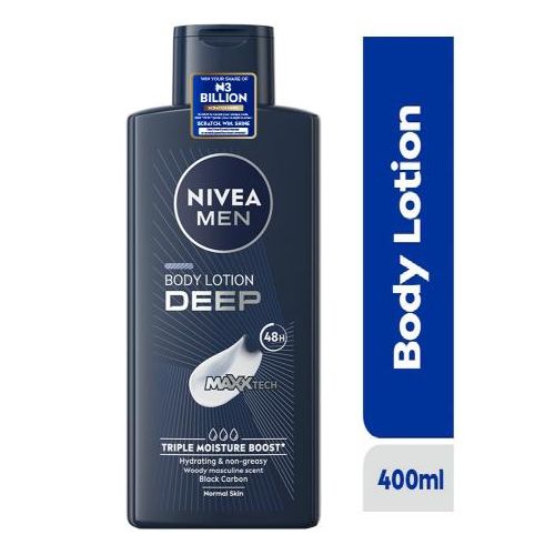 NIVEA MEN DEEP IMPACT BODY LOTION 400ML