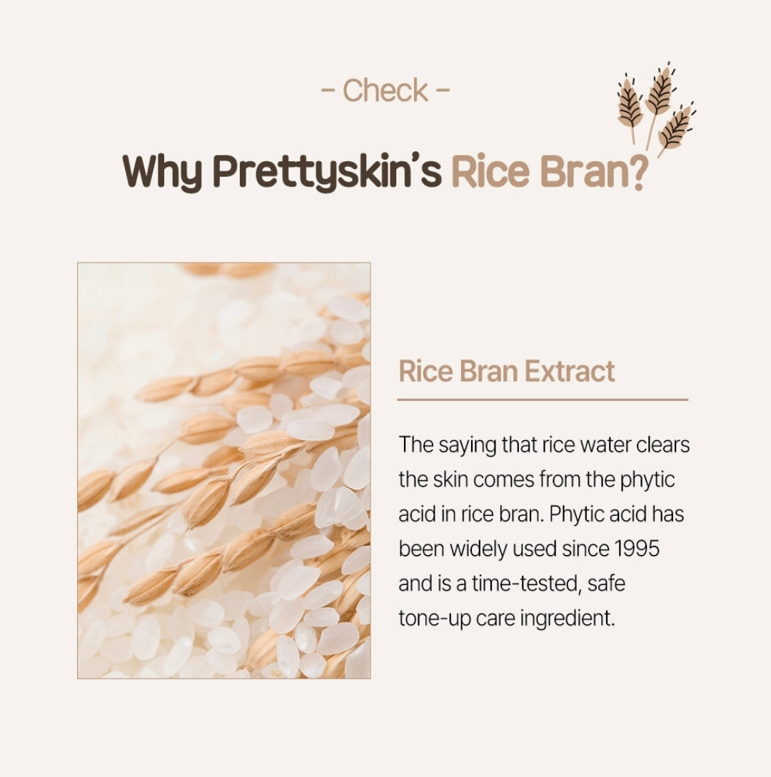PRETTYSKIN RICE GLOW BODY LOTION - 750ML