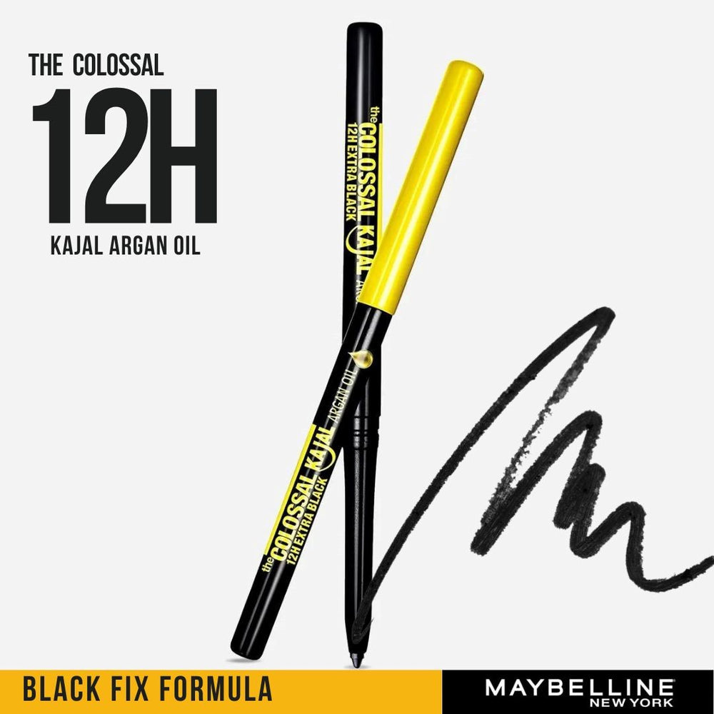 MAYBELLINE COLOSAL KAJAL ARGAN OIL EXTRA BLACK