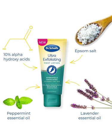 DR SCHOLL'S ULTRA EXFOLIATING FOOT CREAM