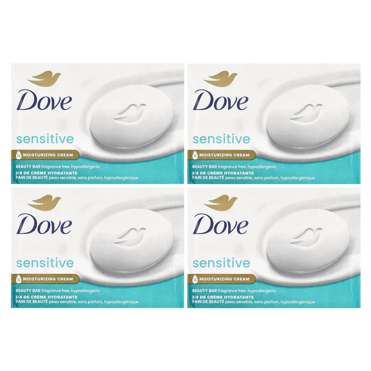 DOVE SENSITIVE SKIN BAR - FRAGRANCE FREE