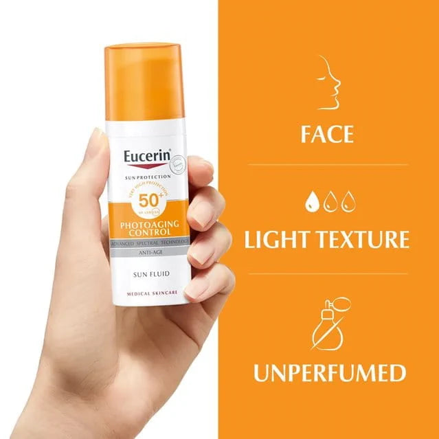 EUCERIN PHOTO AGING CONTROL FACE SUNSCREEN FLUID SPF50+