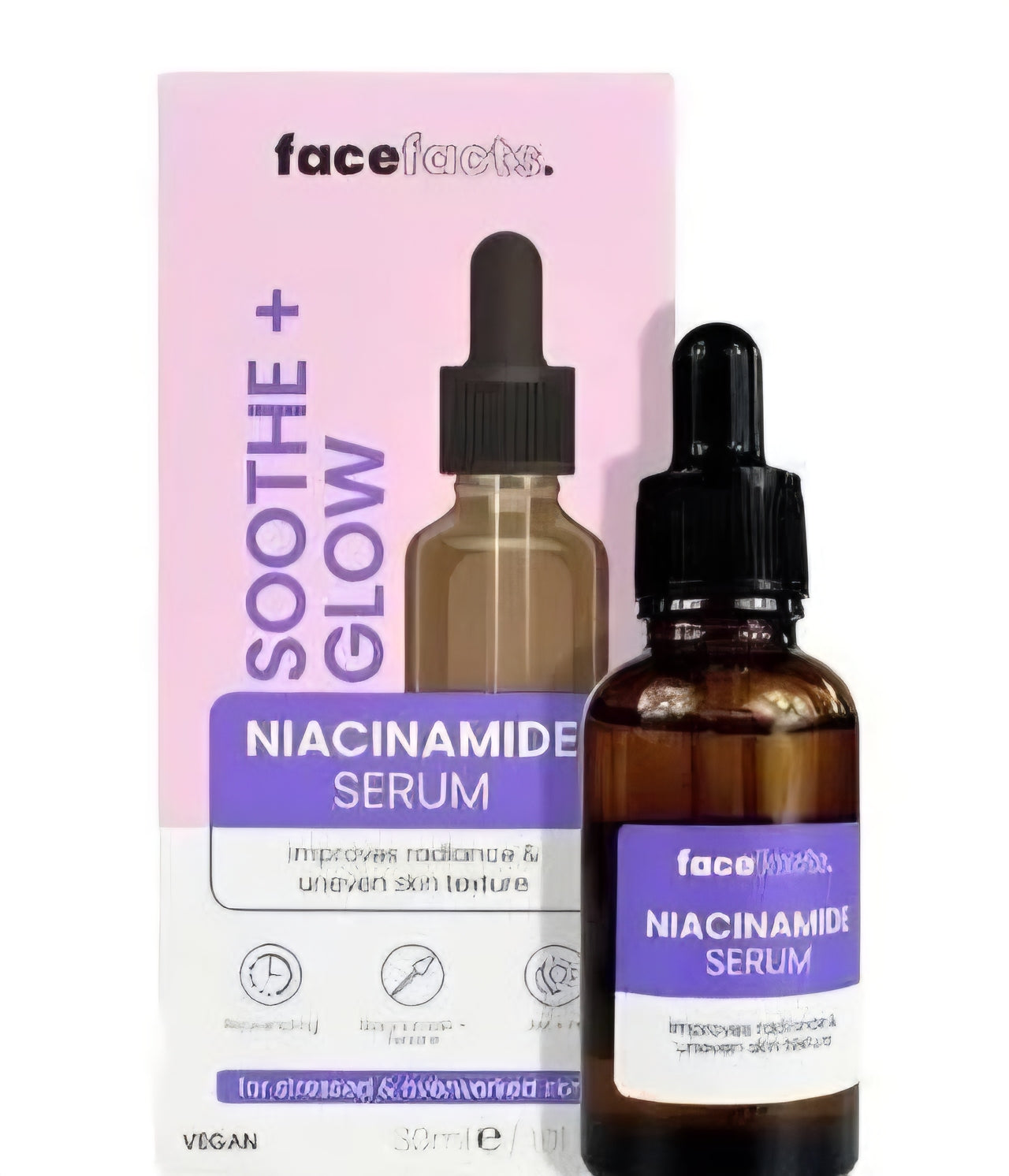FACE FACTS SOOTHE + GLOW NIACINAMIDE SERUM