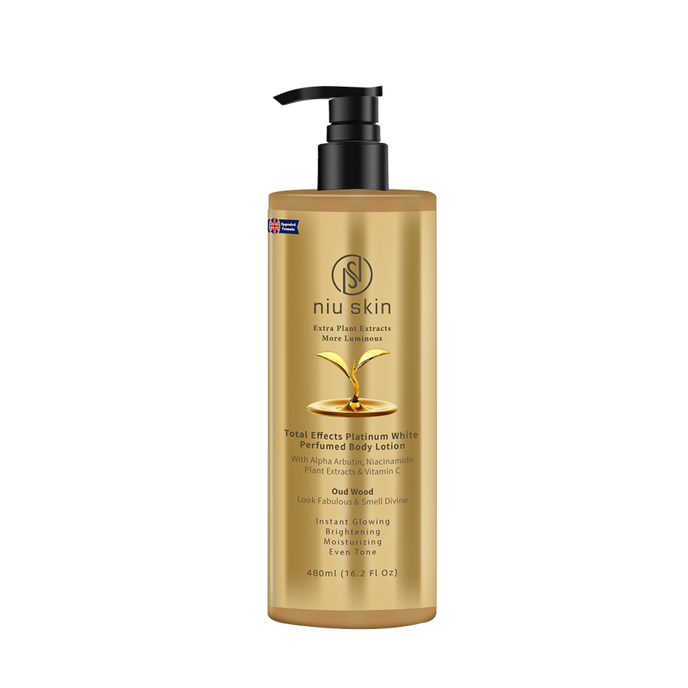 NIU SKIN OUDWOOD BODY LOTION, WITH ALPHA ARBUTIN, NIACINAMIDE & VITAMIN C