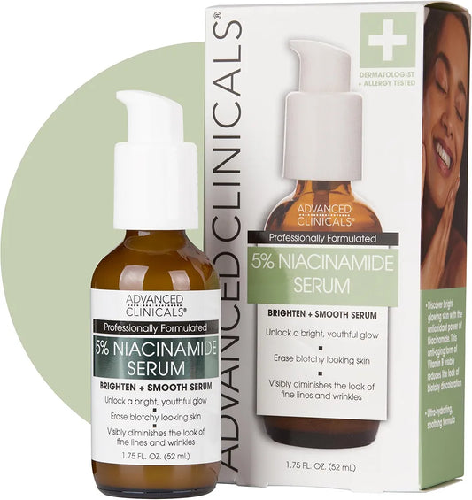 ADVANCED CLINICALS NIACINAMIDE SERUM- 52ML