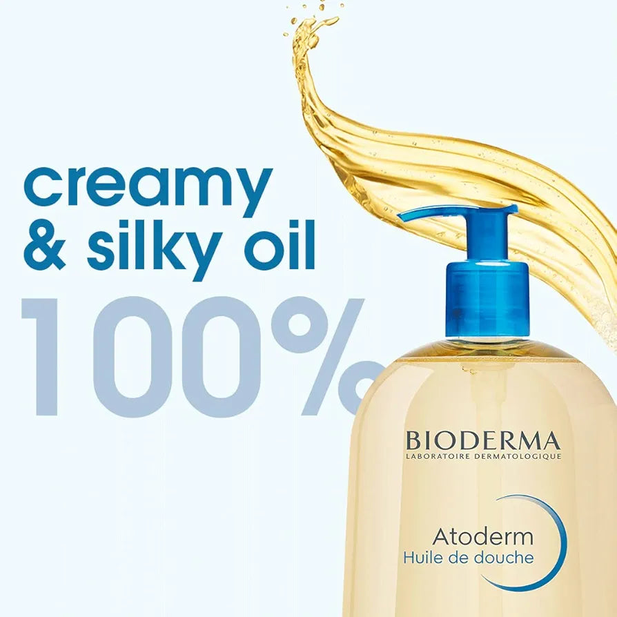 BIODERMA ATODERM SHOWER OIL/BODY WASH- 1Litre