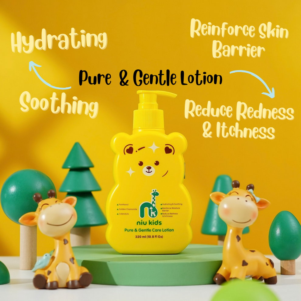 NIU KIDS PURE & GENTLE CARE LOTION - 320ML