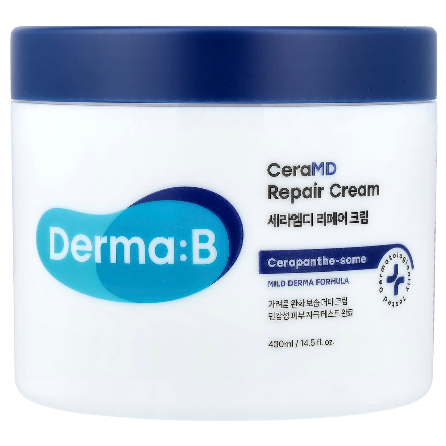 DERMA B CERAMD REPAIR CREAM - 430ML