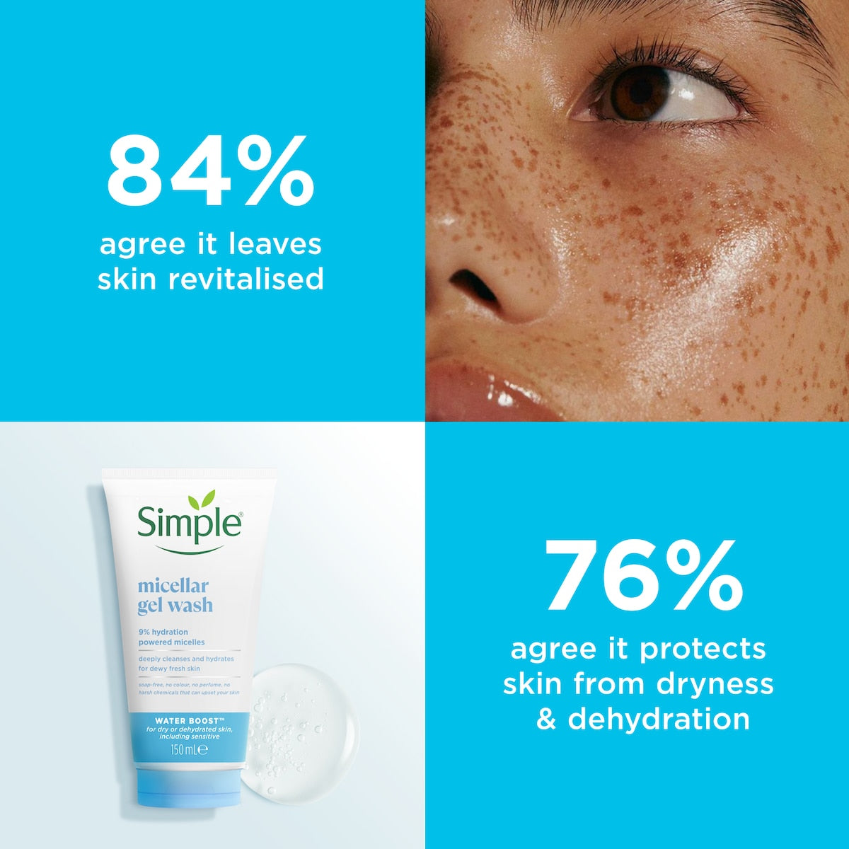 SIMPLE MICELLAR GEL WASH