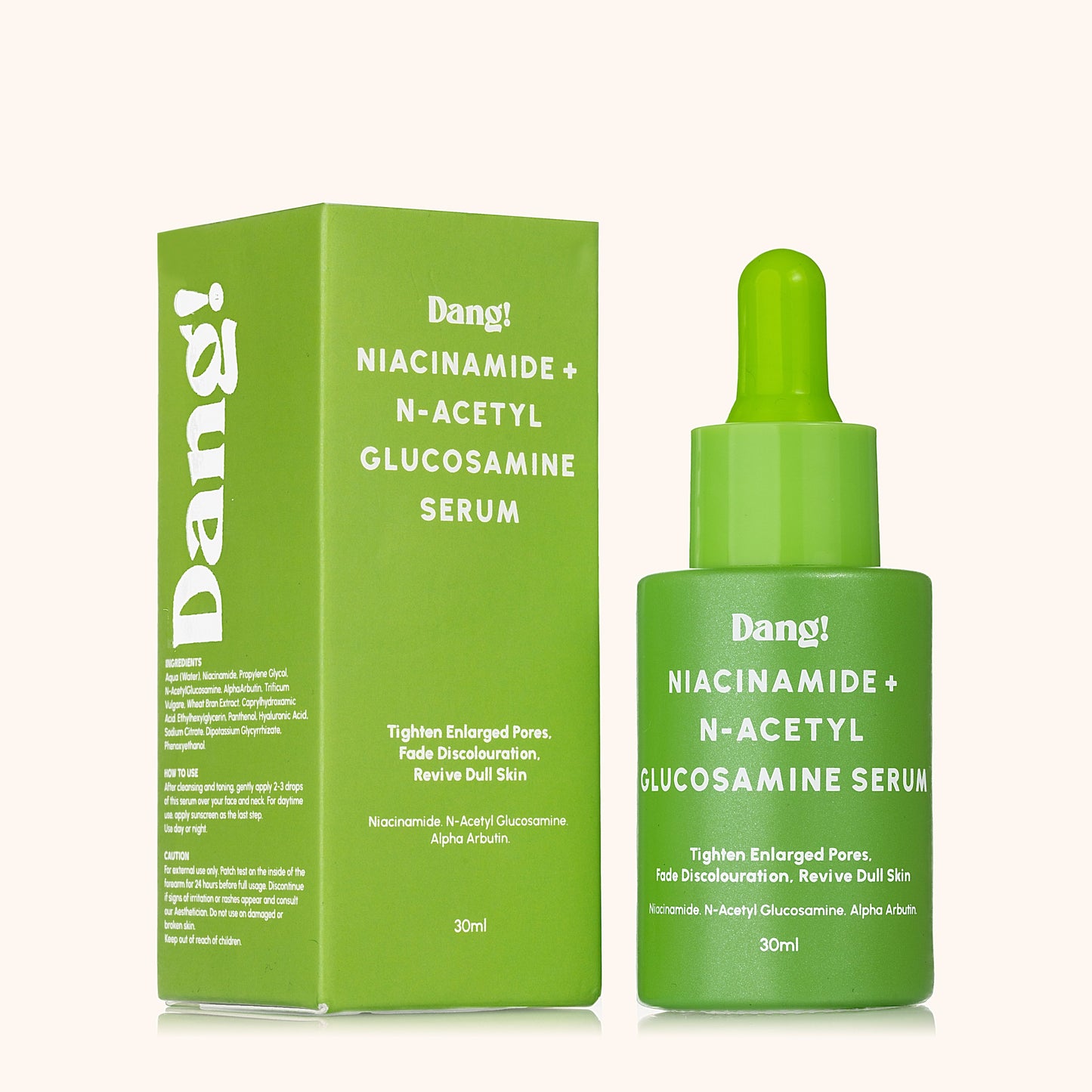 DANG! NIACINAMIDE + N-ACETYL GLUCOSAMINE SERUM - 30ML