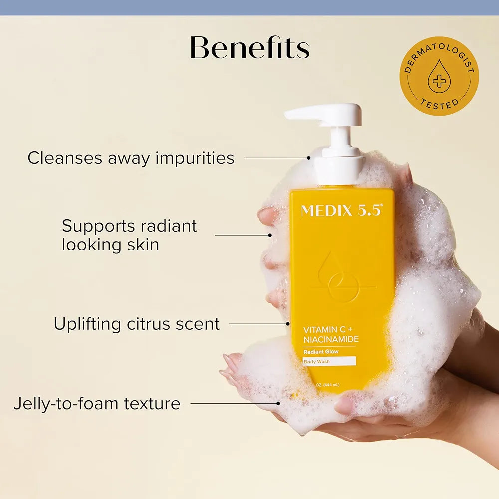 MEDIX VITAMIN C + NIACINAMIDE BODY WASH