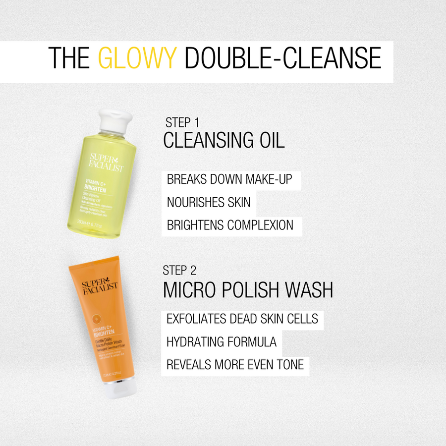 SUPER FACIALIST VITAMIN C+ BRIGHTEN MICRO POLISH WASH