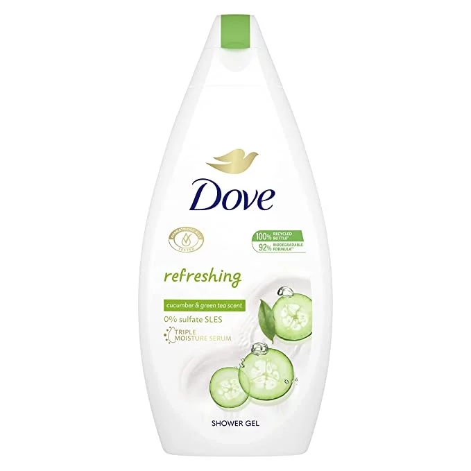 DOVE REFRESHING CUCUMBER AND GREEN TEA BODY WASH