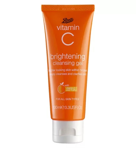 BOOTS VITAMIN C BRIGHTENING CLEANSING GEL 200ML