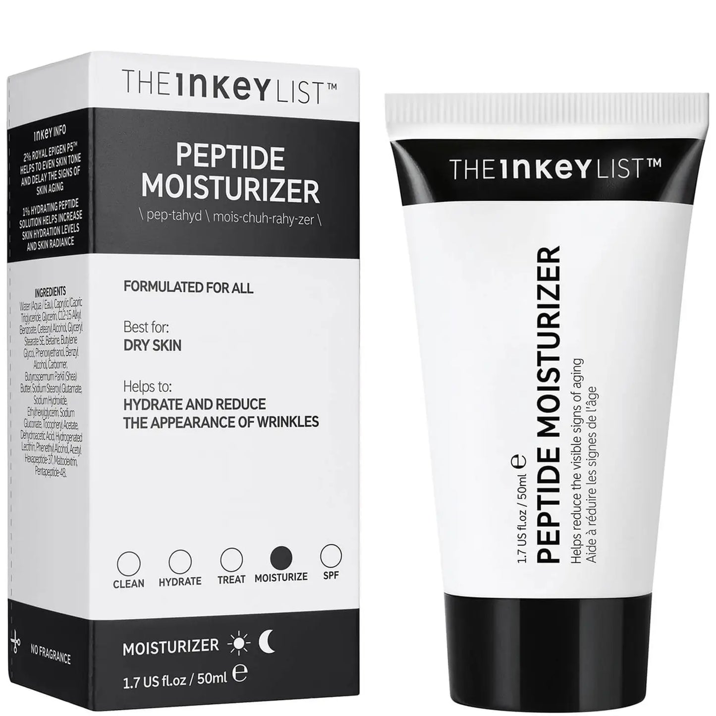 THE INKEY LIST PEPTIDE MOISTURIZER