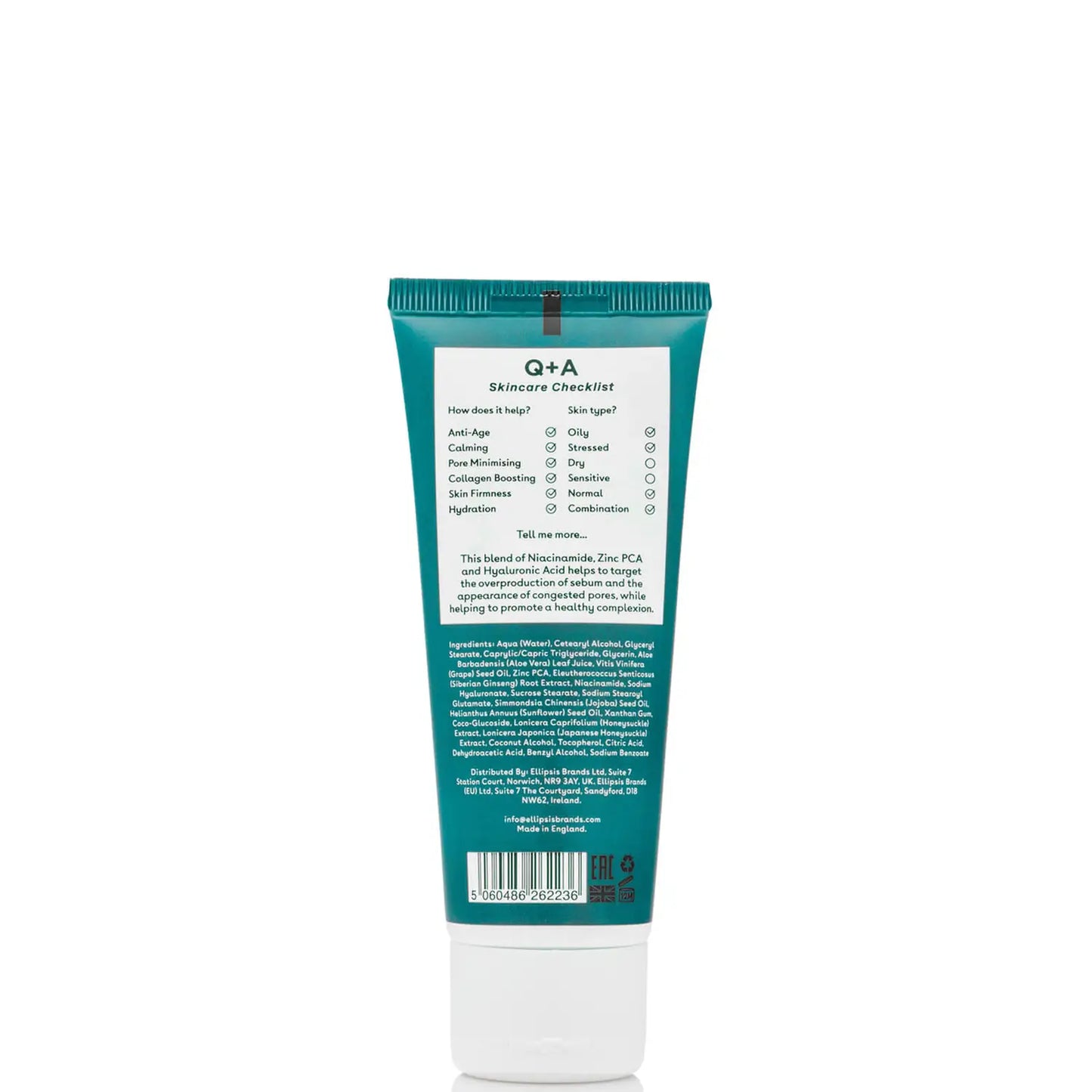 Q+A ZINC PCA DAILY MOISTURISER
