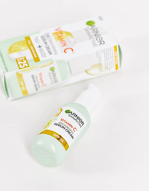 GARNIER VITAMIN C 2 IN 1 BRIGHTENING SERUM CREAM